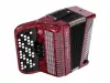 Romance 602 Аккордеон кнопочный 60/72/II/3, красный, Weltmeister, Romance602-II-72/60-RD