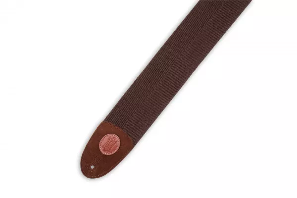 Signature Series Ремень для гитары, хлопок, коричневый, Levy's, MSSC4-BRN  рис.2 