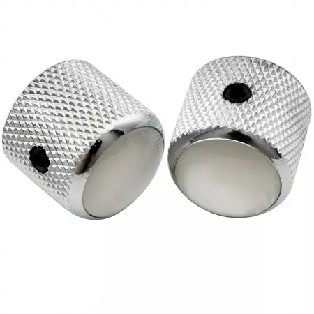 Ручка потенциометра, черная, 2шт, Musiclily, MX2810CR-2