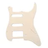 Пикгард для электрогитары Fender Stratocaster HSS, 1 слой, кремовая, Musiclily, MX0317