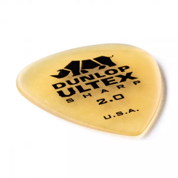 Ultex Sharp Медиаторы 6шт, толщина 2,00мм, Dunlop, 433P2.00  рис.2 