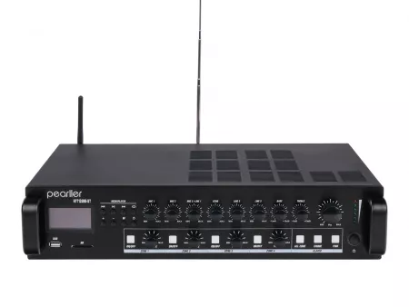 Усилитель мощности трансляционный, 120Вт, Pearller, HY7120MB+BT