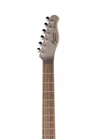 Manson Series Электрогитара, серебристая, Cort, MBM-1-SS