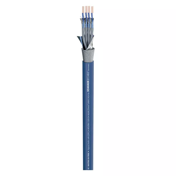 SC-Matrix MMC04 Кабель мультикорный, 100м, Sommer Cable, 100-0302-04  рис.2 