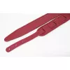 Leather Custom Ремень для гитары, кожаный, красный, Fidel, FL700001CU