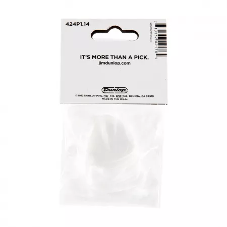 Tortex Wedge Медиаторы 12шт, толщина 1,14мм, Dunlop, 424P1.14