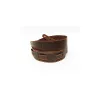 Leather 11 Ремень для гитары, кожаный, махагон, Fidel, FL66015L11