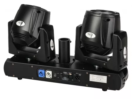 Вращающаяся голова Beam, сдвоенная, LED, 2х75Вт, LFocus, BR-74B-2