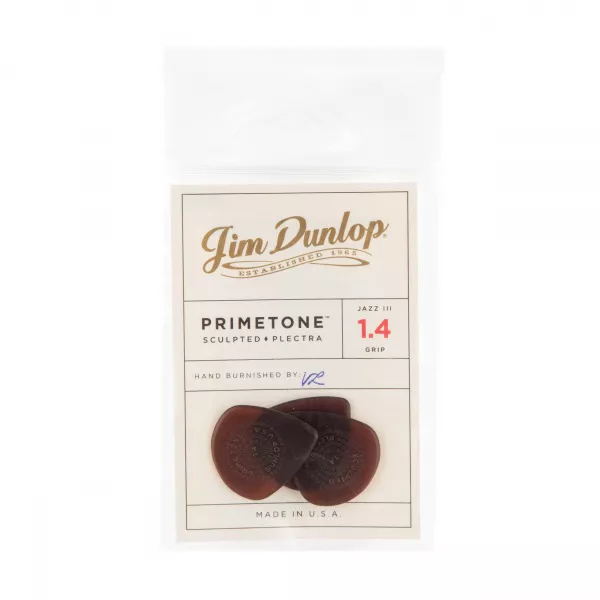 Primetone Jazz III Медиаторы 3шт, толщина 1,4мм, Dunlop, 518P1.4  рис.2 