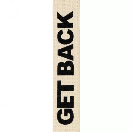 Beatles Ремень для гитары, рисунок "Get Back", хлопок, Planet Waves, 50BTL11