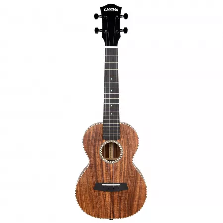 Acacia Series Укулеле концертный, с чехлом, цвет натуральный, Cascha, HH-2310