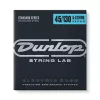 Комплект струн для 5-струнной бас-гитары, нерж.сталь, Medium, 45-130, Dunlop, DBS45130