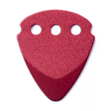 TeckPick Медиаторы 12шт, алюминий, красные, Dunlop, 467R.RED