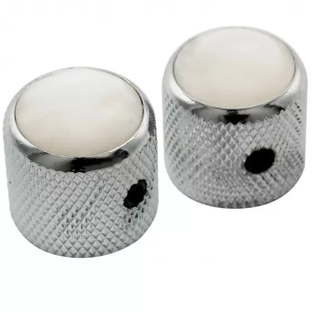 Ручка потенциометра, черная, 2шт, Musiclily, MX2810CR-2