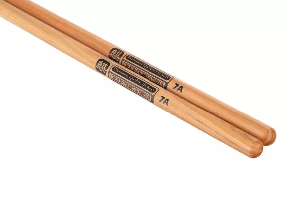 Natural Series QI 7A Барабанные палочки, орех гикори, деревянный наконечник, HUN, 10103007  рис.2 