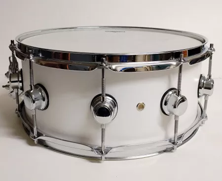 Малый барабан 15х6", берёза, Мастерская Бехтеревых, MBb-m-1506-10-WH