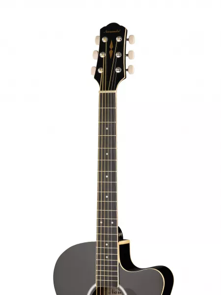 Акустическая гитара с вырезом Naranda, CAG240CBK  рис.2 