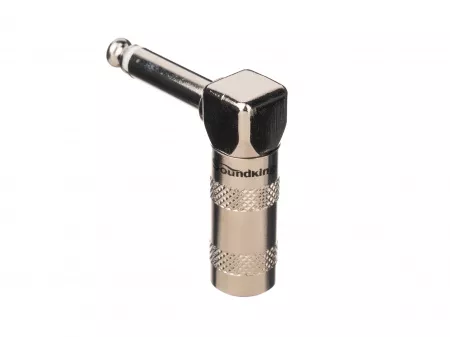Разъем на кабель 1/4” Male (6,35мм) угловой, моно, Soundking, CC150