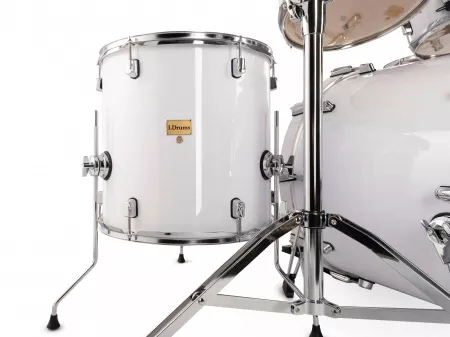 Барабанная установка, белая, LDrums, 5001011