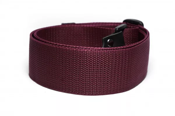 Ремень для гитары, нейлоновый, бордо, Mamba straps, MB5011-011  рис.2 