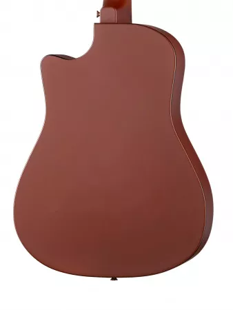 Акустическая гитара, с вырезом, санберст, Foix, FFG-3860C-SB