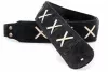 Legend D.G. Black Ремень для гитары, кожаный, черный, RightOn Straps, 8419612000070
