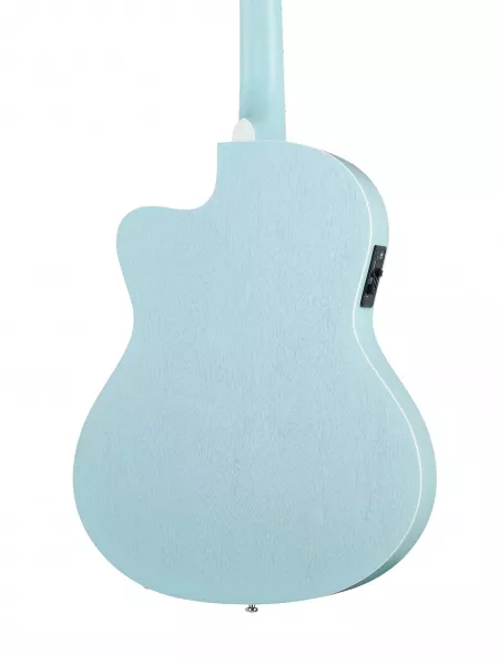 Jade Series Электро-акустическая гитара, голубая, с чехлом, Cort, Jade-Classic-SKOP-bag  рис.2 