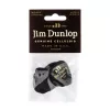 Genuine Celluloid Медиаторы, 12шт, толстые, черные, Dunlop, 483P03HV