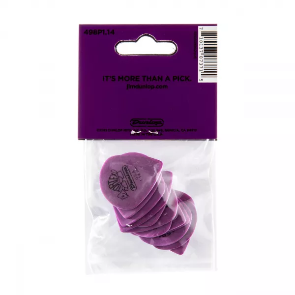 Tortex Jazz III XL Медиаторы 12шт, толщина 1,14мм, Dunlop, 498P1.14  рис.2 