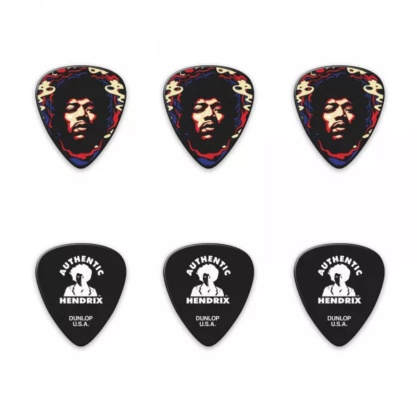 Hendrix Star Haze Медиаторы в коробочке, 6шт, Dunlop, JH-PT15H  рис.2 