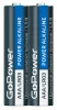 Super Power Alkaline Элемент питания AAA/LR03 щелочной 1.5В, 2шт, GoPower, 00-00015600