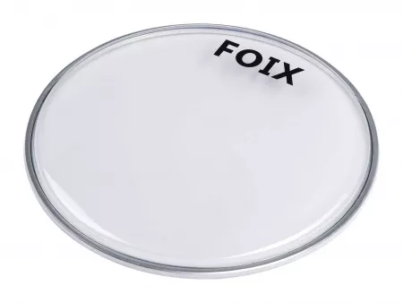 Пластик для малого и том барабана 10", прозрачный, Foix, FDH-25TR-10
