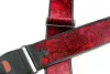 Talisman Paisley Velvet Red Ремень для гитары, синтетика, красный, RightOn Straps, 8419612001138