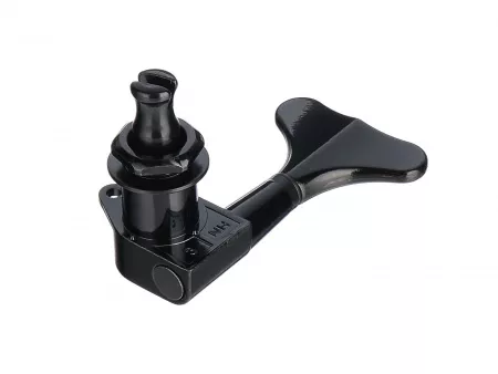Колки для бас-гитары 4л, черные, Metallor, MHB-02-BK-4L