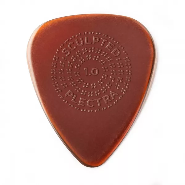 Primetone Медиаторы, 12шт, толщина 1,0мм, с насечкой, стандартные, Dunlop, 510R1.0  рис.2 