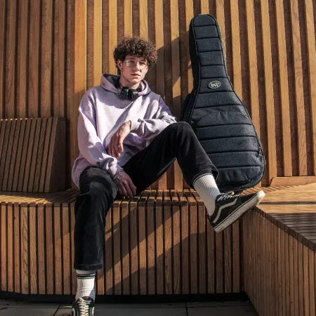 Acoustic Casual Plus Чехол для акустической гитары, черный, BAG&music, BM1178