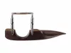 Подбородник для скрипки, модель Strad. Форма крепления - U. Материал - палисандр. WBO, VC09Ru-4/4