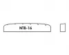 Верхний порожек для гитары, латунь, Hosco, NTB-16