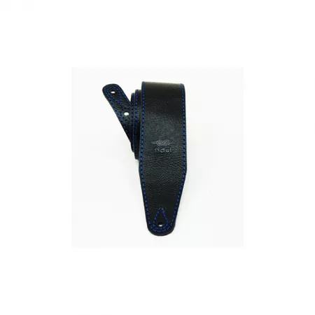 Leather 21 Ремень для гитары, кожаный, темно-синий, Fidel, FL60013L21L