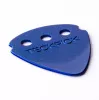 TeckPick Медиаторы 12шт, алюминий, синие, Dunlop, 467R.BLU
