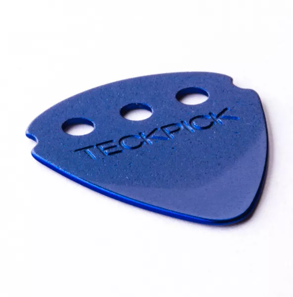 TeckPick Медиаторы 12шт, алюминий, синие, Dunlop, 467R.BLU  рис.2 