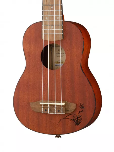 RU Series Mahogany Укулеле сопрано, матовый, Ortega, RU5MM-SO  рис.2 