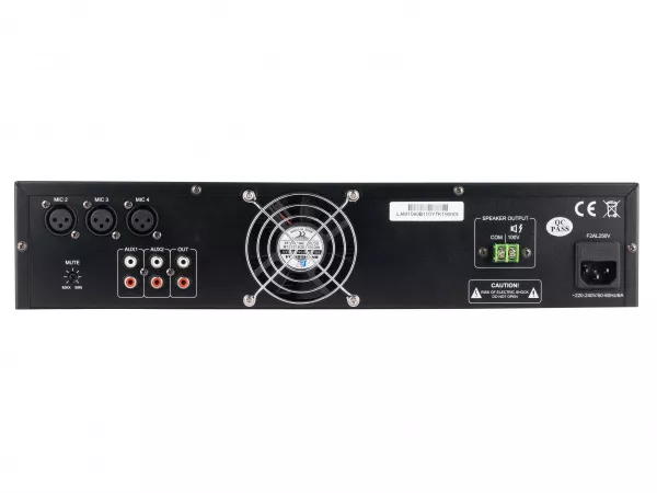 Усилитель мощности трансляционный, 60Вт, LAudio, LAM1060B  рис.2 