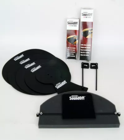 SOSETFSN SoundOff Box Set-Fusion Набор тренировочных резиновых заглушек для ударной установки, Evans