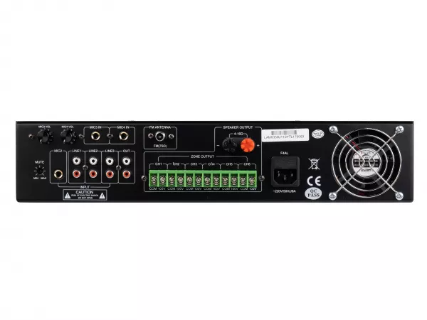 Усилитель мощности трансляционный, 350Вт, LAudio, LAM6350U  рис.2 