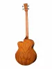 Acoustic Bass Series Электро-акустическая бас-гитара, с вырезом, цвет нат-й, Cort, AB850F-NAT-BAG