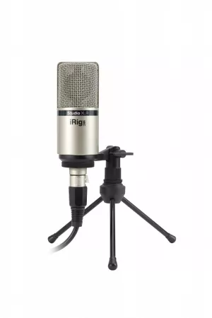 Микрофон студийный, конденсаторный, IK Multimedia, iRig-Mic-Studio-XLR