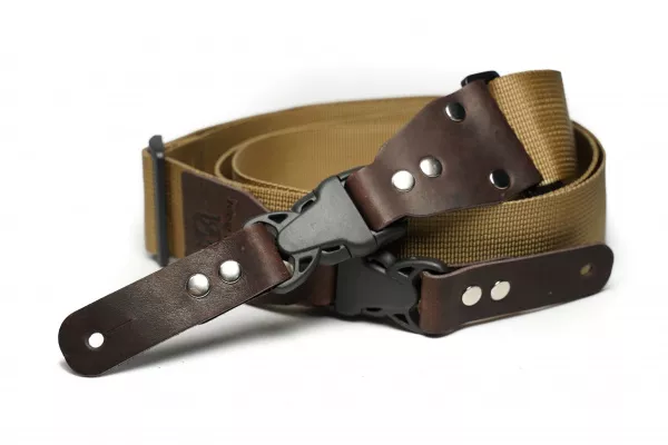 Ремень для гитары, нейлоновый, койот, Mamba straps, MB5022-415  рис.2 