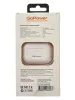 PodsPro Наушники внутриканальные, bluetooth 5.3 с микр., белый, GoPower, 00-00035138