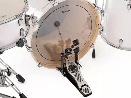 Барабанная установка, белая, LDrums, 5001011